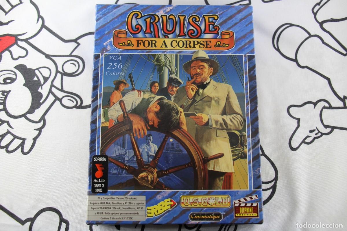 Videojuegos y Consolas: PC IBM 3,5 ERBE CRUISE FOR A CORPSE MUY BUEN ESTADO