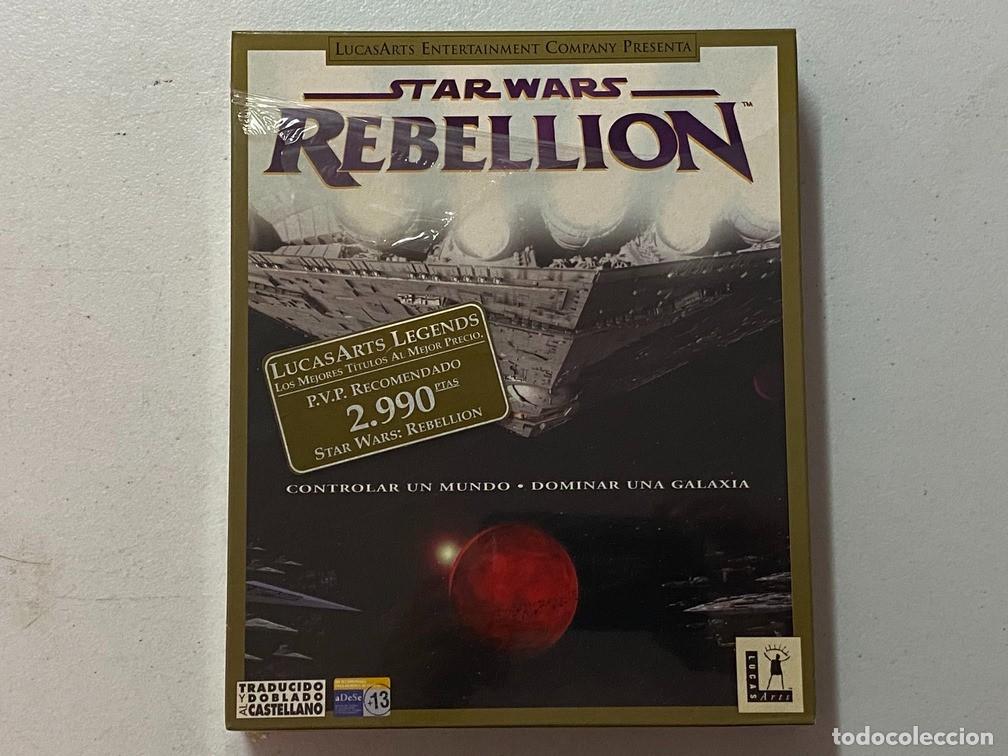 Videojuegos y Consolas: STAR WARS REBELLION - PC Videojuego Caja grande cart&oacute;n Big Box
