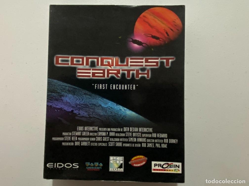 Videojuegos y Consolas: Conquest Earth - PC Videojuego Caja grande cart&oacute;n Big Box