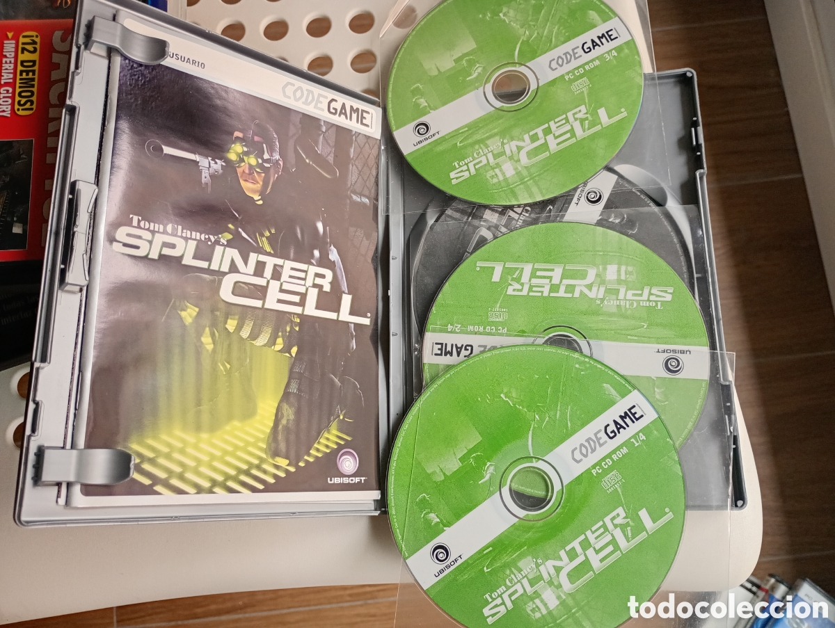 Videojuegos y consolas: Lote 6 juegos PC splinter cell, come cocos... - Foto 2