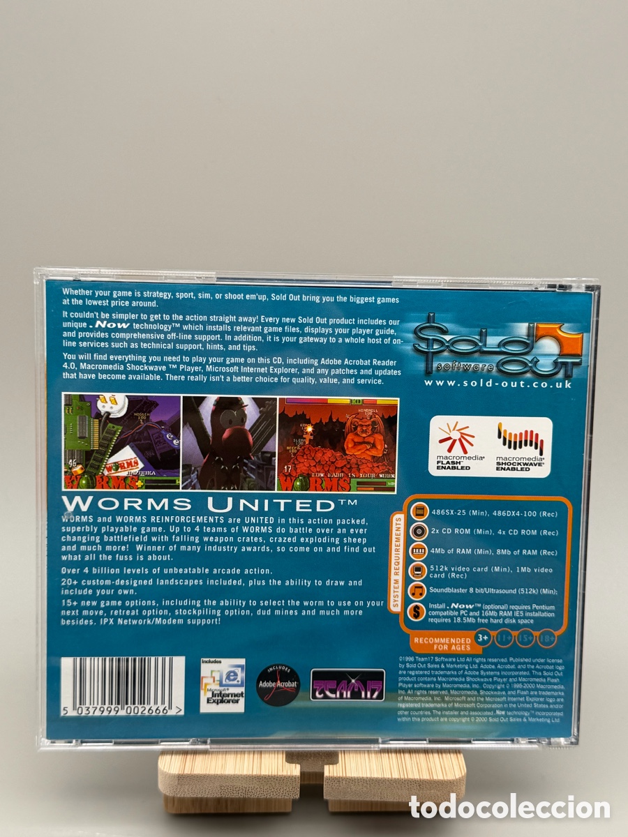 Videojuegos y consolas: Worms United and reinforcements PC - Foto 3