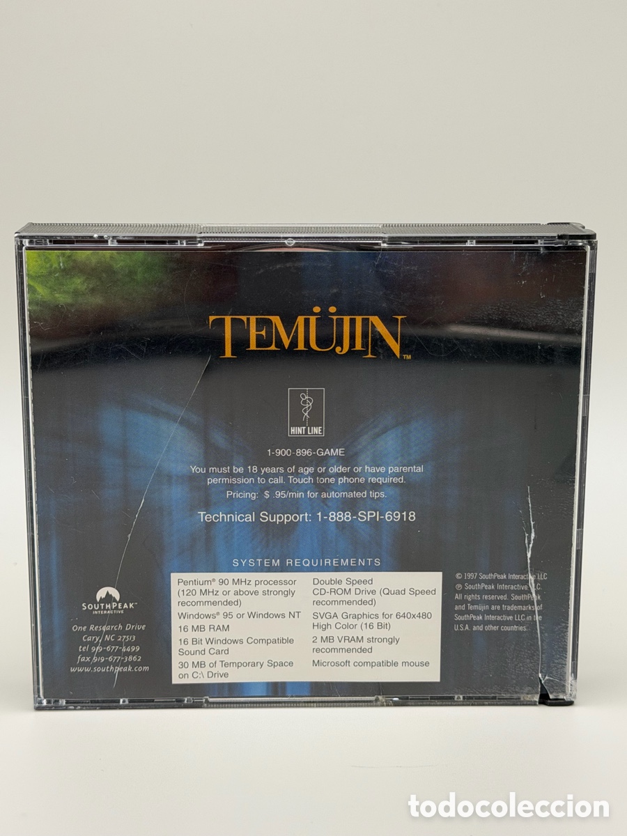Videojuegos y consolas: Tem&uuml;jin (Southpeak) PC - Foto 2