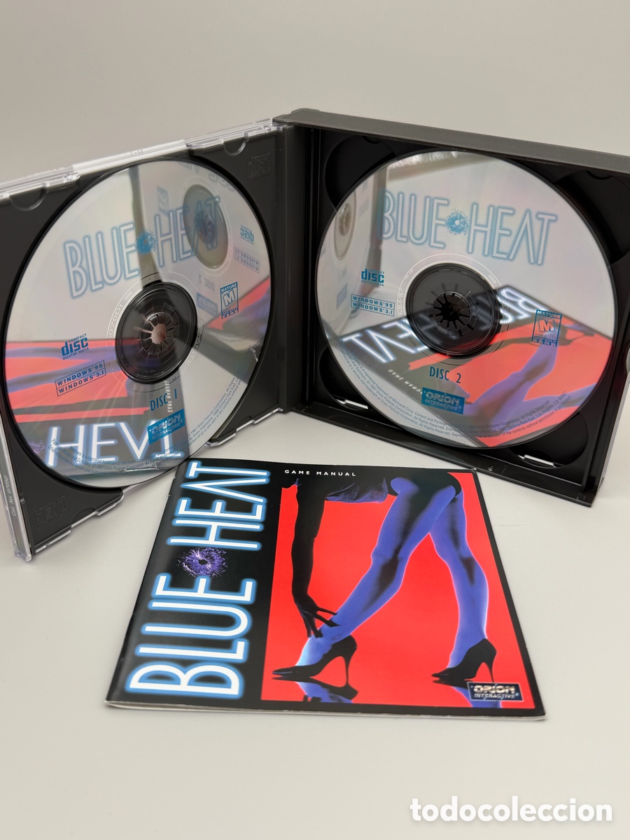 Videojuegos y consolas: Blue Heat (4 discos) Juego PC - Foto 6
