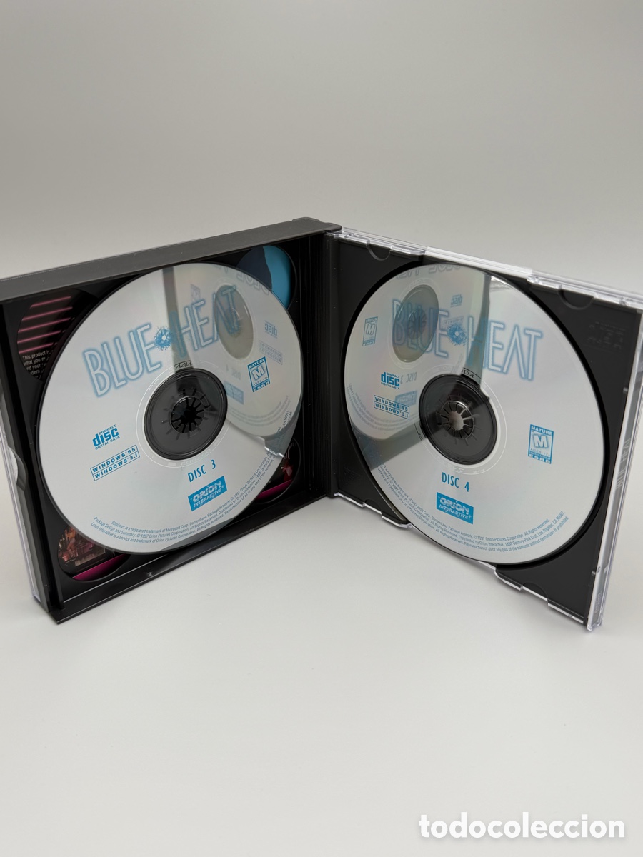 Videojuegos y consolas: Blue Heat (4 discos) Juego PC - Foto 7