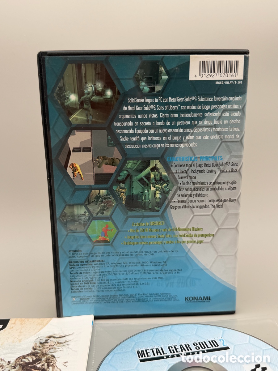 Videojuegos y consolas: Metal Gear Solid Substance PC - Foto 3