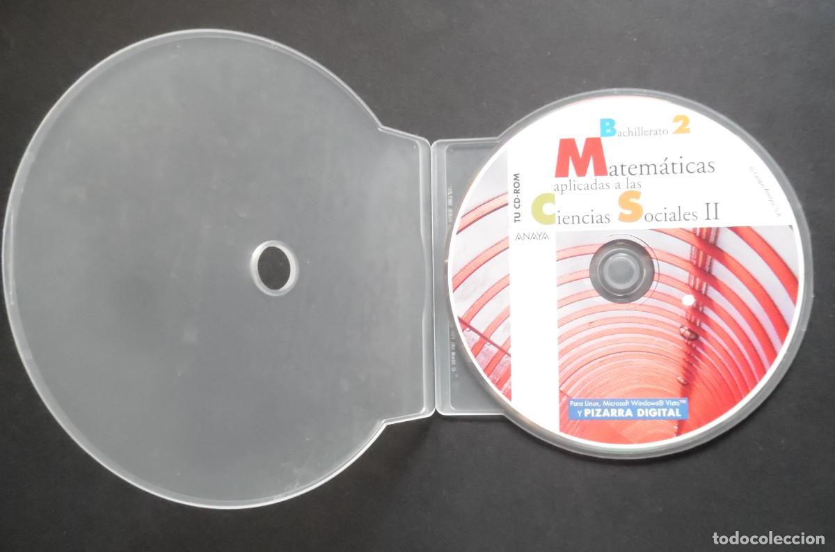 Videojuegos y Consolas: Matem&aacute;ticas aplicadas a las ciencias sociales II. Bachillerato 2, CD-rom