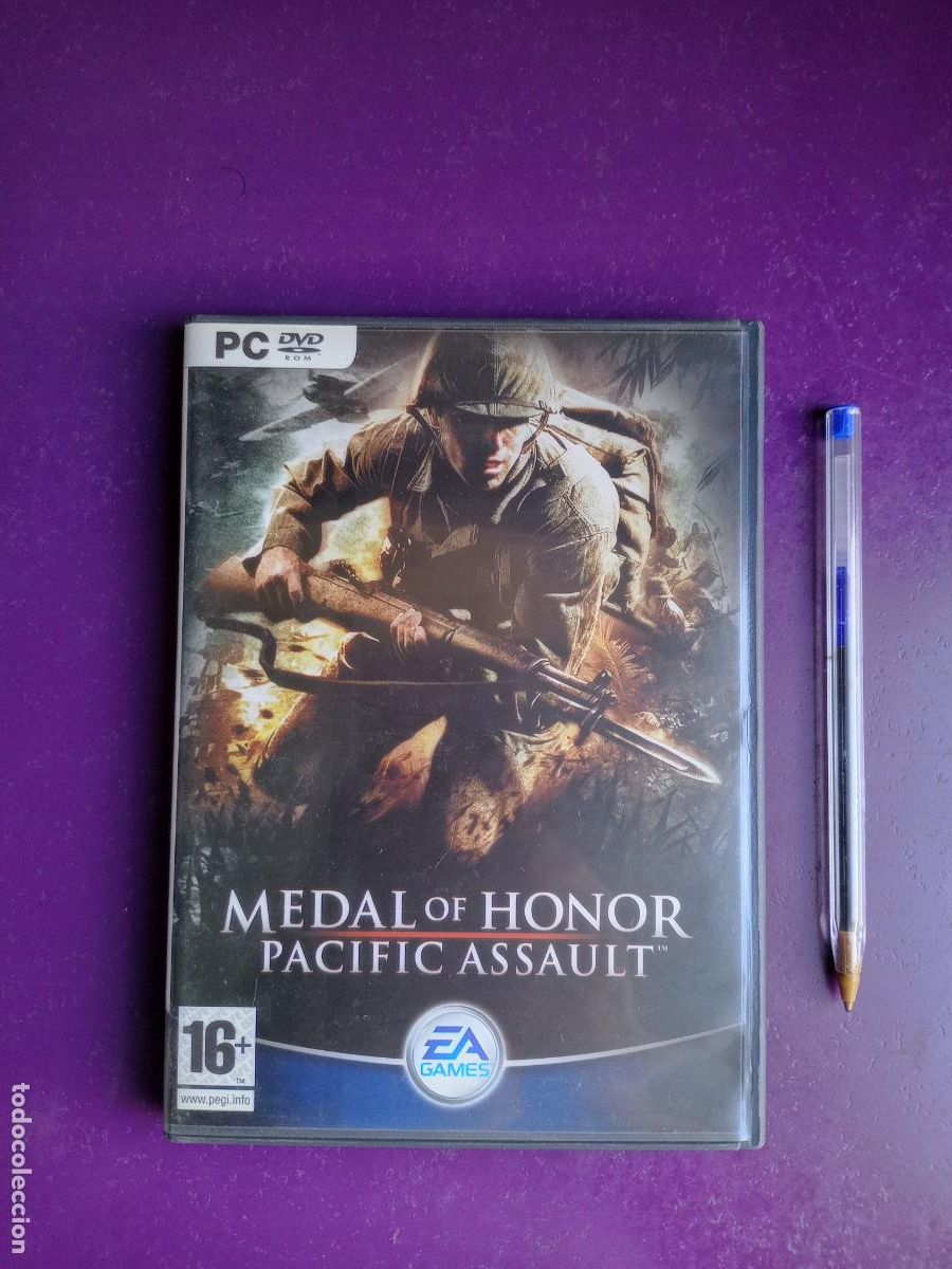 Videojuegos y Consolas: MEDAL OF HONOR: PACIFIC ASSAULT / EDICI&Oacute;N ESPECIAL EN DVD 2004 EN CASTELLANO / PC DVD-ROM