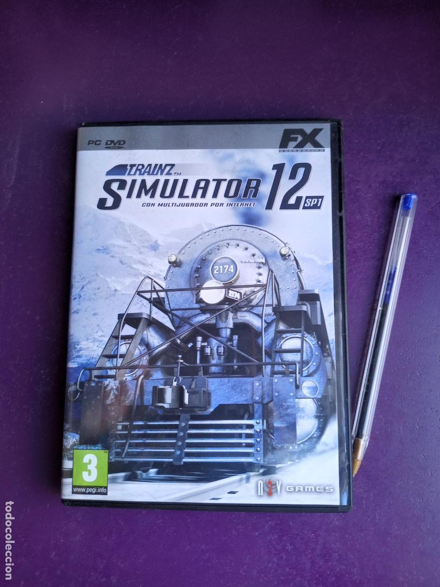Videojuegos y Consolas: TRAINZ SIMULATOR 12 SPI / PC DVD ROM - N2V GAMES - VIDEOJUEGO VINTAGE