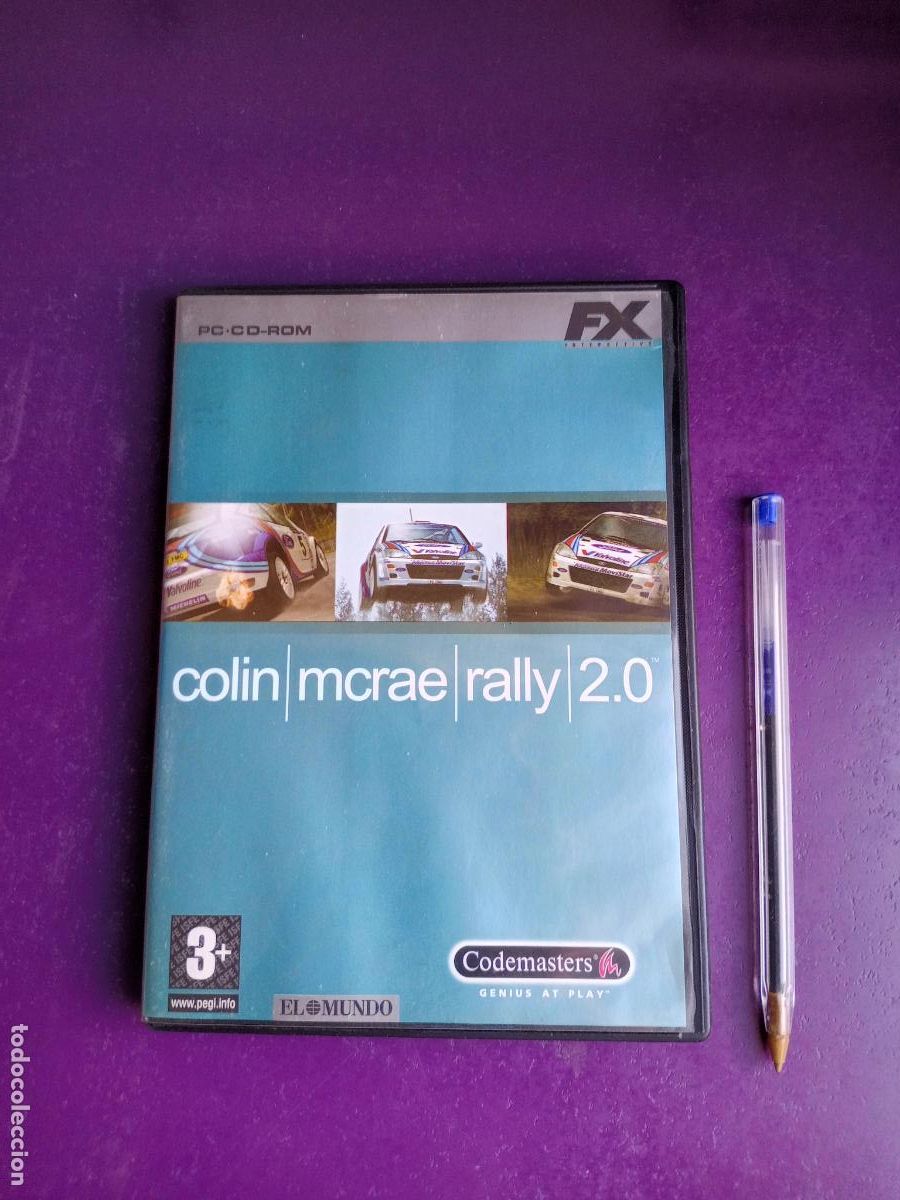 Videojuegos y Consolas: COLIN McRAE RALLY / PC CD ROM - CODEMASTERS - VIDEOJUEGO VINTAGE