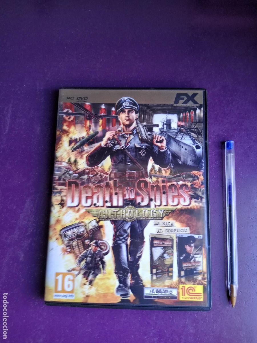 Videojuegos y Consolas: DEATH TO SPIES ANTHOLOGY / PC DVD ROM - 10 COMPANY - VIDEOJUEGO VINTAGE