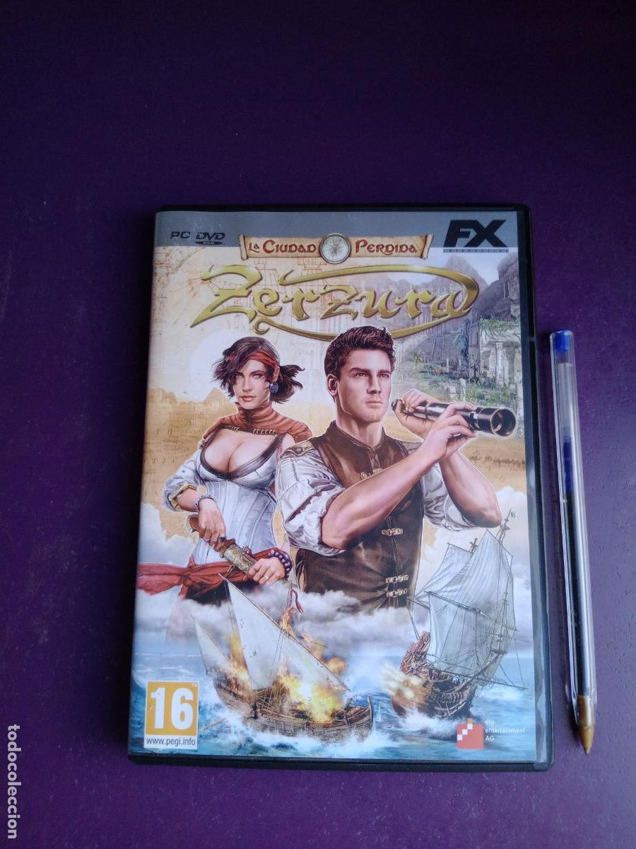 Videojuegos y Consolas: LA CIUDAD PERDIDA DE ZEZURA / PC DVD FX - DTP - VIDEOJUEGO VINTAGE