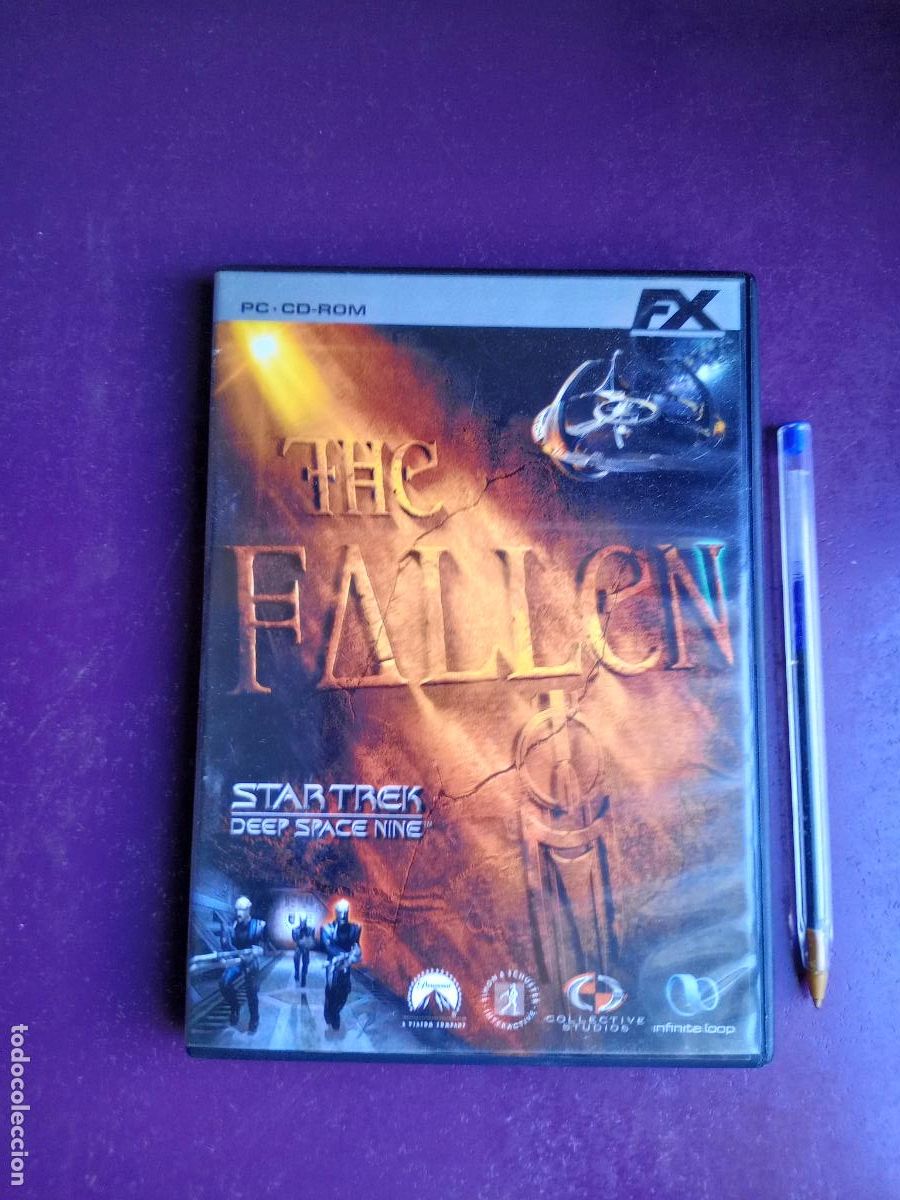 Videojuegos y Consolas: THE FALLEN - STAR TREK DEEP SPACE NINE / PC CD FX - - VIDEOJUEGO VINTAGE