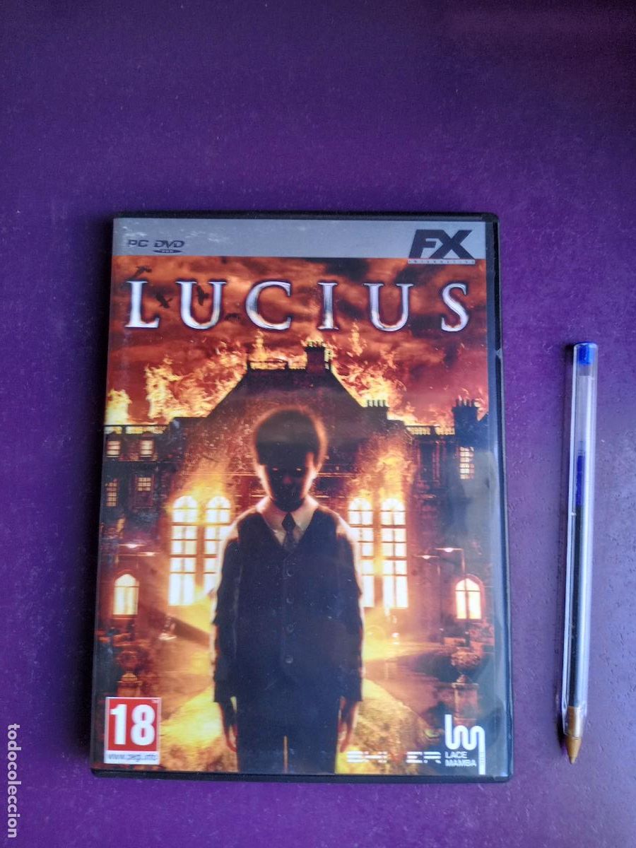 Videojuegos y Consolas: LUCIUS / PC DVD ROM FX - LACE MAMBA - VIDEOJUEGO VINTAGE