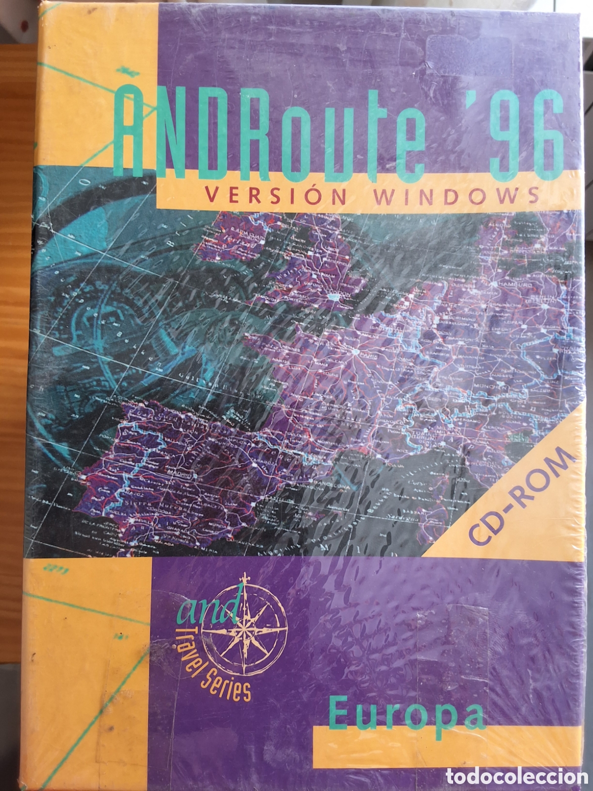 Videojuegos y Consolas: Androute 96 Europa planificador de rutas para PC incluye CD
