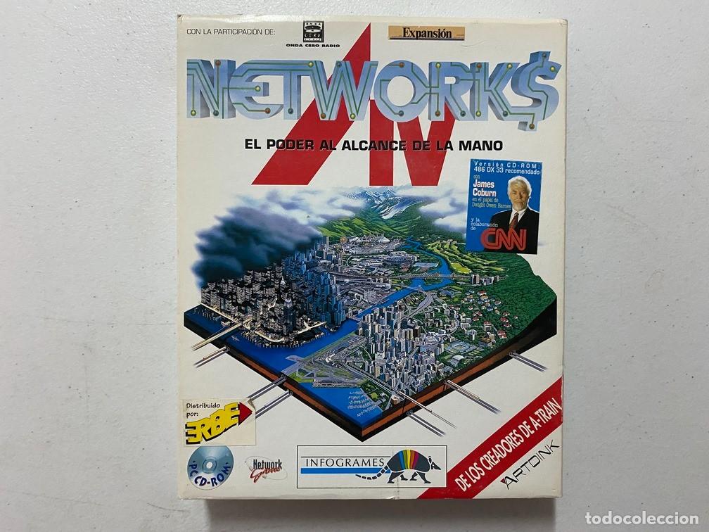 Videojuegos y Consolas: NETWORKS - PC Videojuego Caja grande cart&oacute;n Big Box