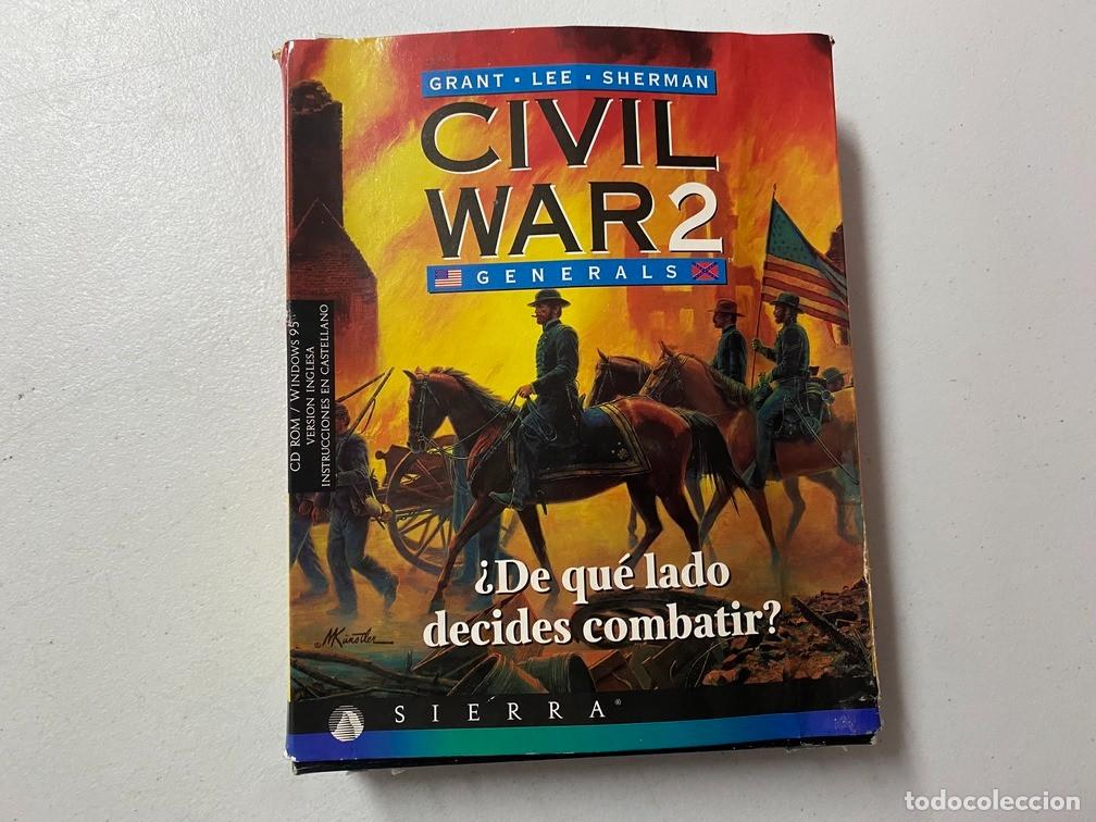 Videojuegos y Consolas: CIVIL WAR 2 - PC Videojuego Caja grande cart&oacute;n Big Box