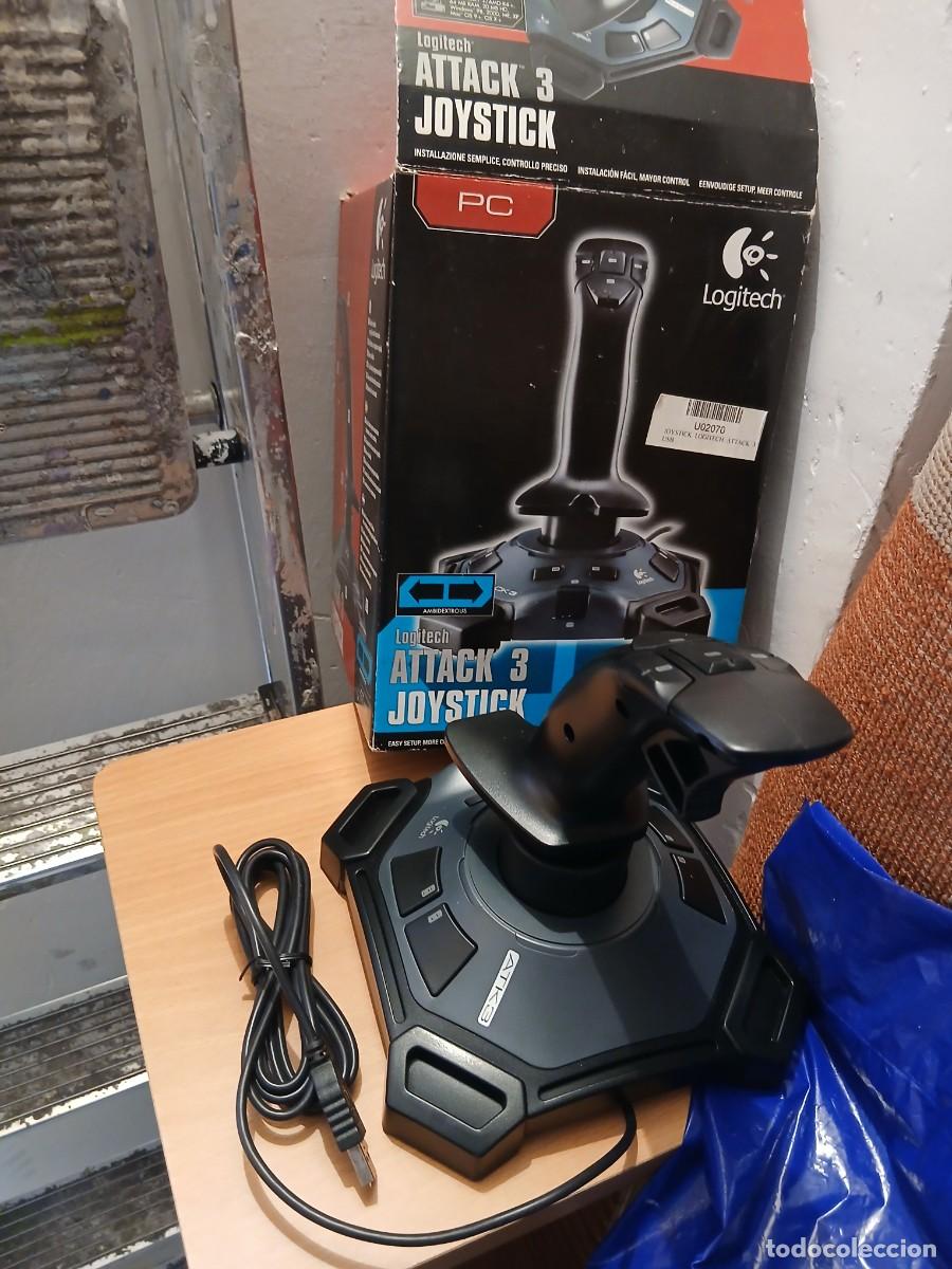 Videojuegos y consolas: Joystick logitech attack 3 - Foto 2