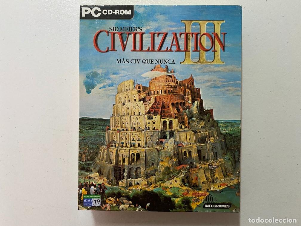 Videojuegos y Consolas: CIVILIZATION III - PC Videojuego Caja grande cart&oacute;n Big Box