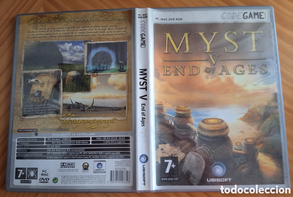 Videojuegos y Consolas: Myst V end of ages juego para PC incluye manual