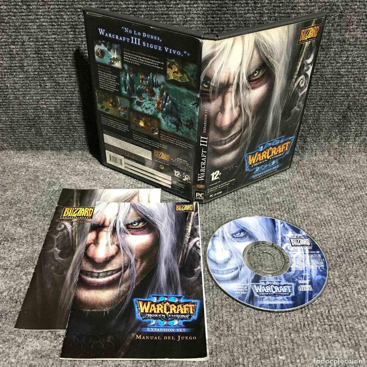 Videojuegos y Consolas: WARCRAFT III FROZEN THRONE PC