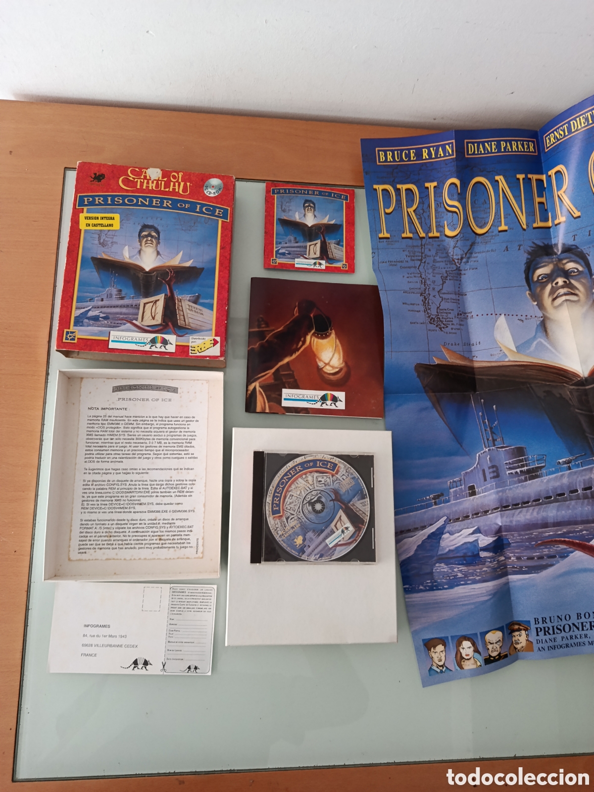 Videojuegos y Consolas: CTHULHU PRISIONER OF ICE PC CAJA GRANDE COMPLETO