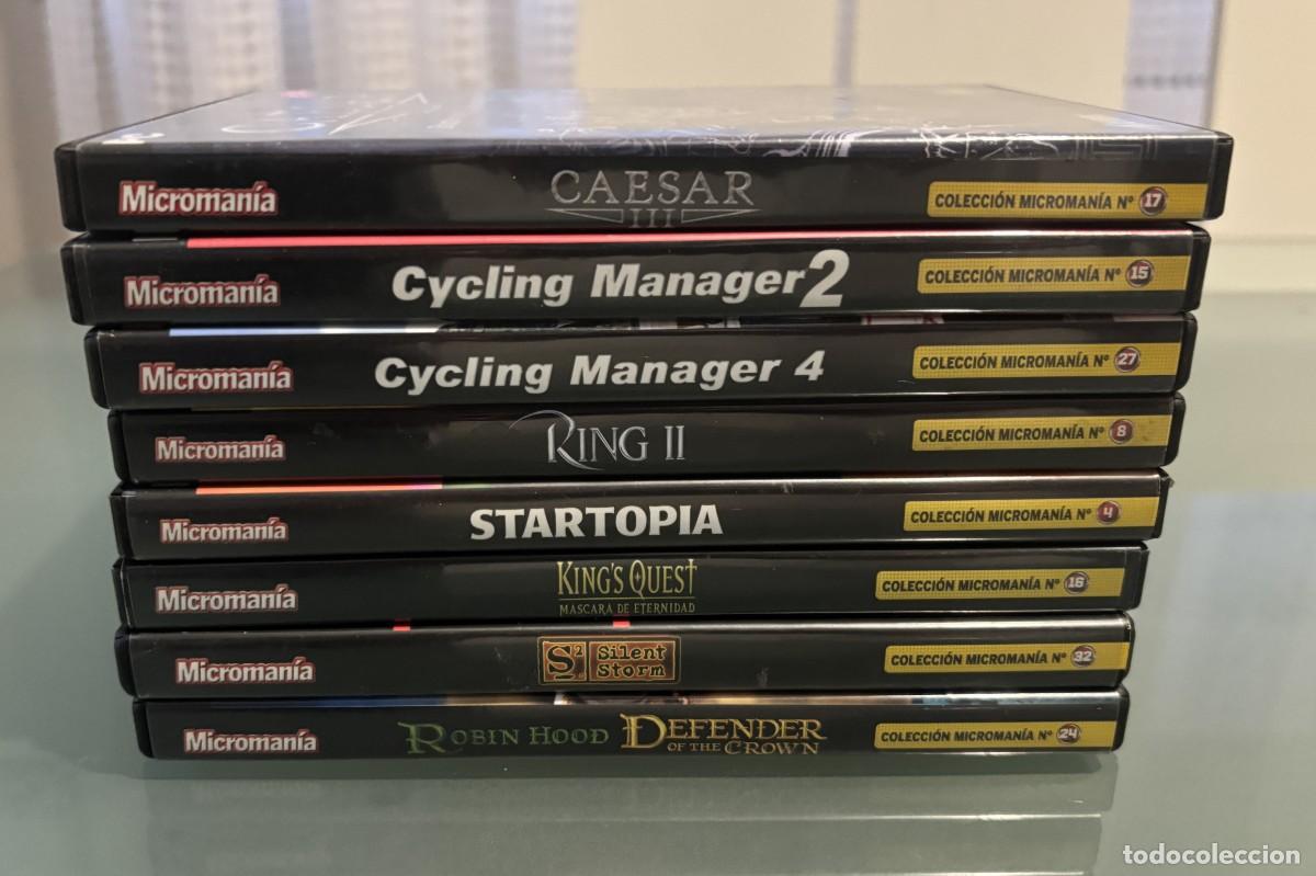 Videojuegos y consolas: PACK LOTE 8 JUEGOS Microman&iacute;a - Foto 3