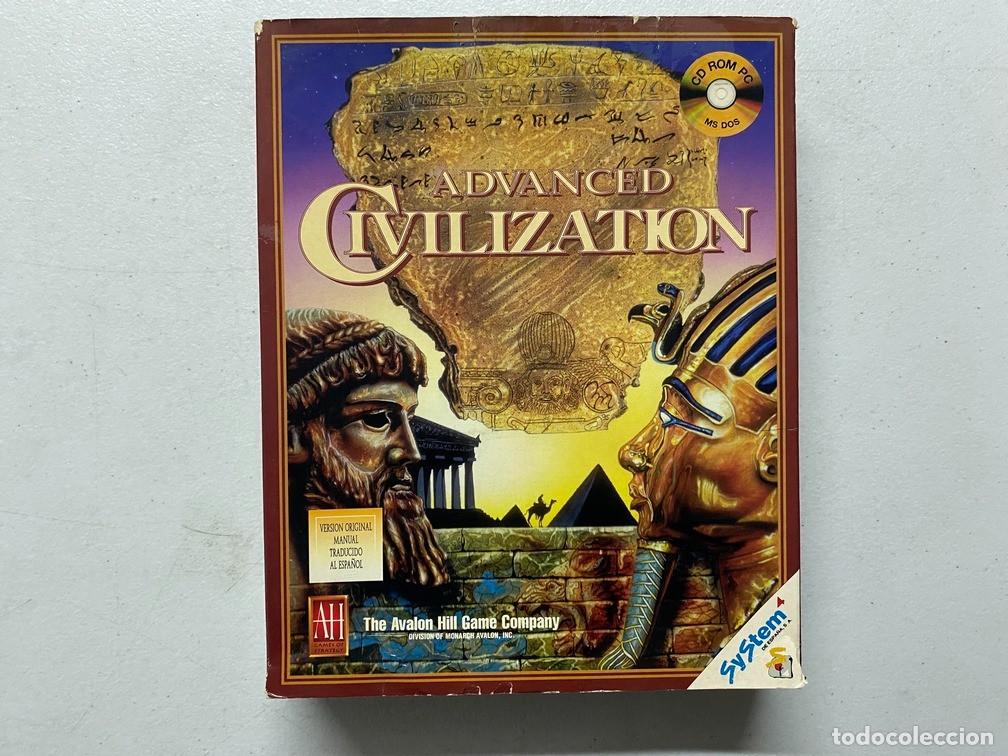 Videojuegos y Consolas: ADVANCED CIVILIZATION - PC Videojuego Caja grande cart&oacute;n Big Box