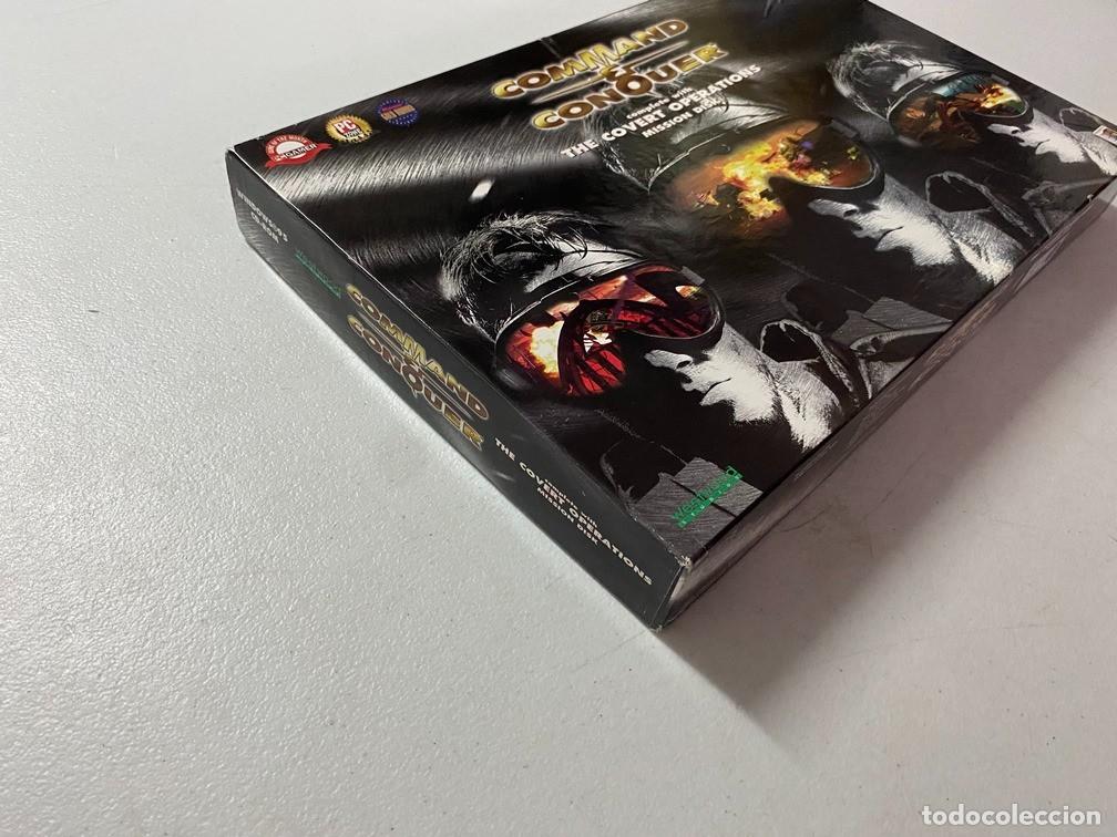 Videojuegos y consolas: COMMAND & CONQUER + COVERT OPERATIONS - PC Videojuego Caja grande cart&oacute;n Big Box - Foto 2