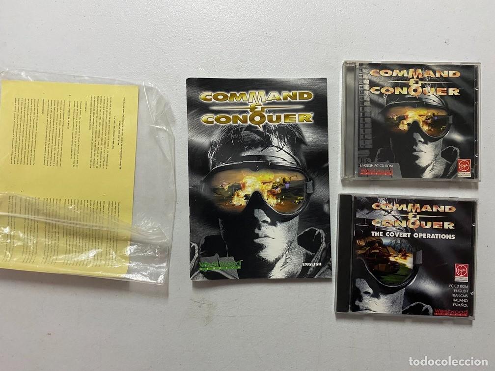 Videojuegos y consolas: COMMAND & CONQUER + COVERT OPERATIONS - PC Videojuego Caja grande cart&oacute;n Big Box - Foto 9