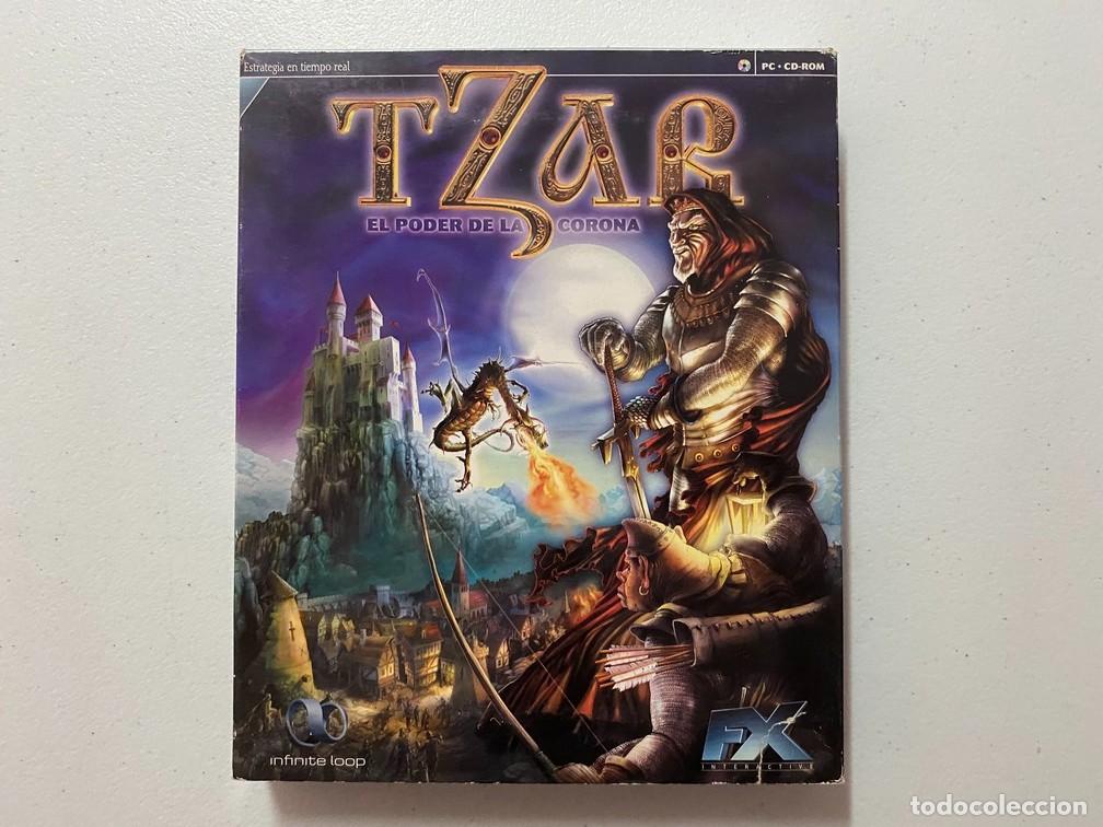 Videojuegos y Consolas: TZAR EL PODER DE LA CORONA - PC Videojuego Caja grande cart&oacute;n Big Box
