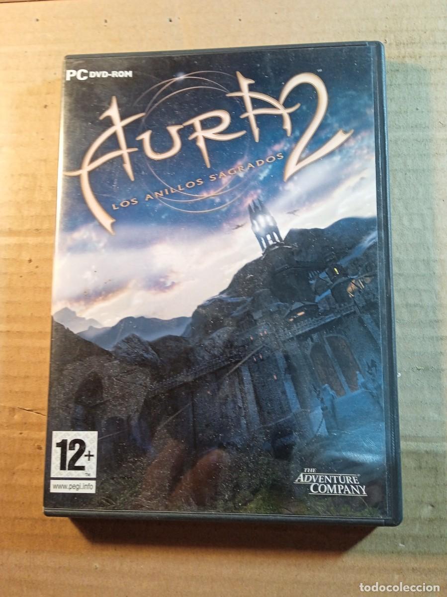 Videojuegos y Consolas: JUEGO PC AURA 2 LOS ANILLOS SAGRADOS