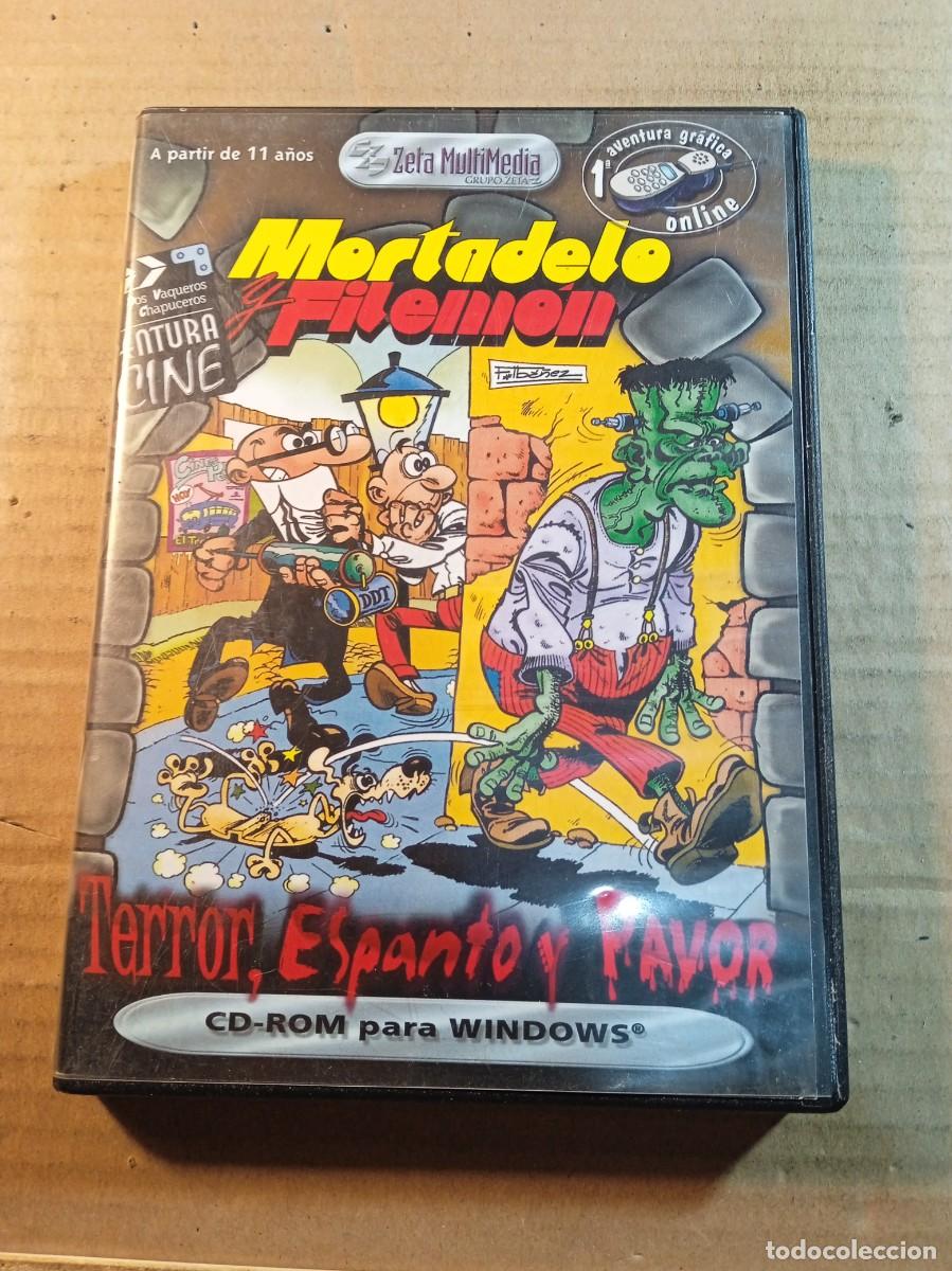 Videojuegos y Consolas: JUEGO PC MORTADELO Y FILEMON TERROR ESPANTO Y PAVOR
