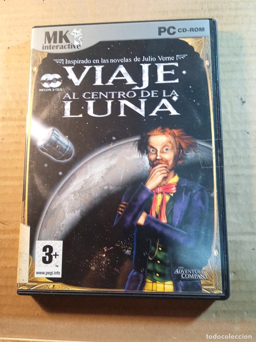 Videojuegos y Consolas: JUEGO PC VIAJE AL CENTRO DE LA LUNA INSPIRADO EN LAS NOVELAS DE JULIO VERNE