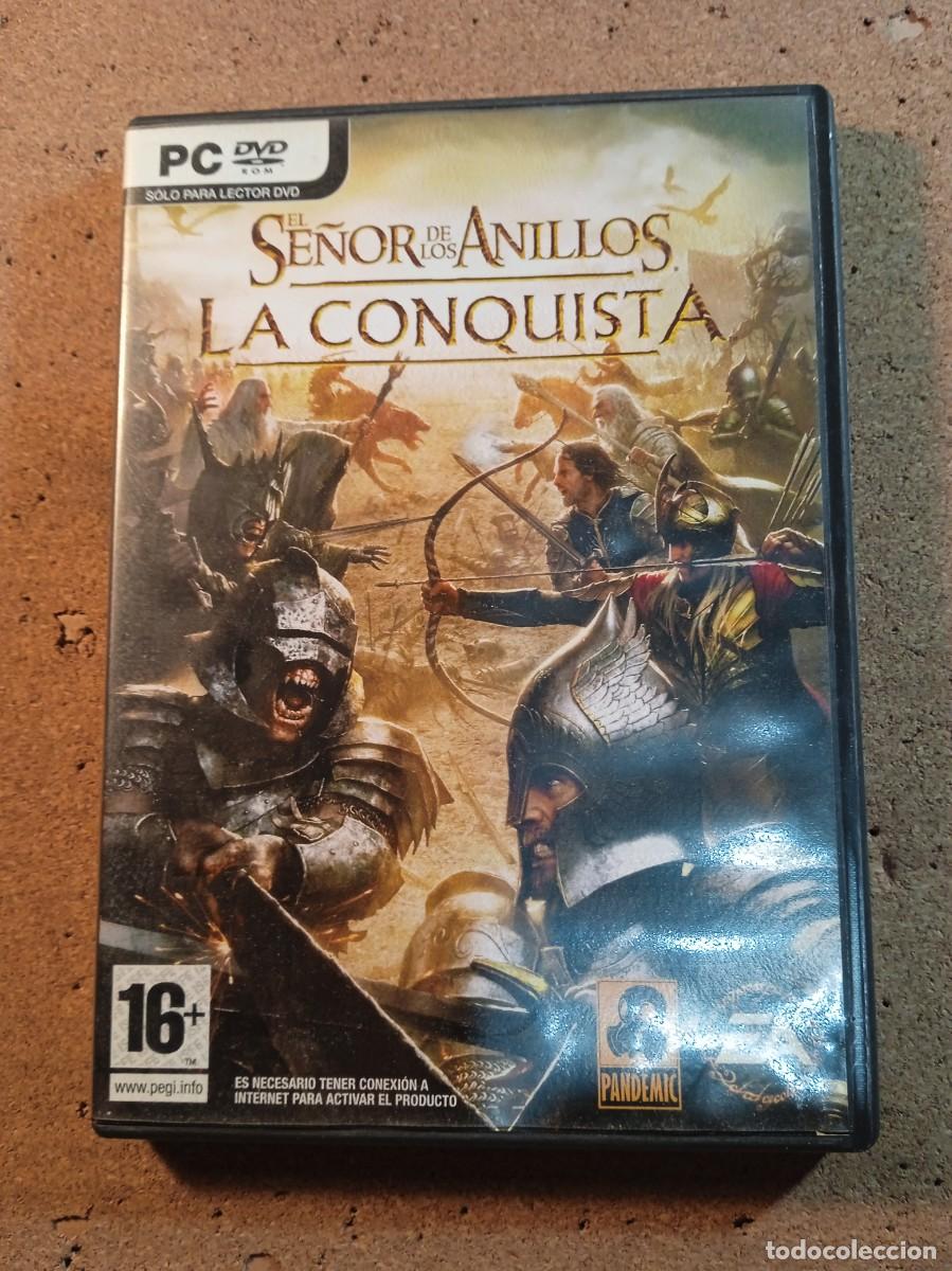 Videojuegos y Consolas: JUEGO PC EL SE&Ntilde;OR DE LOS ANILLOS LA CONQUISTA