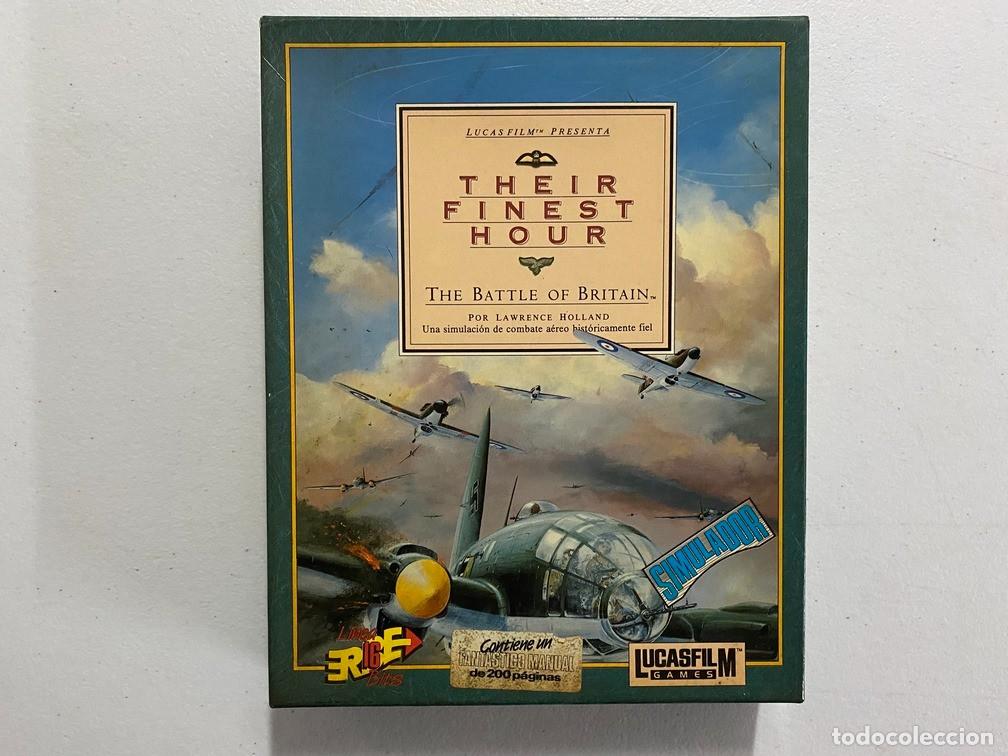 Videojuegos y Consolas: THEIR FINEST HOUR - PC Videojuego Caja grande cart&oacute;n Big Box