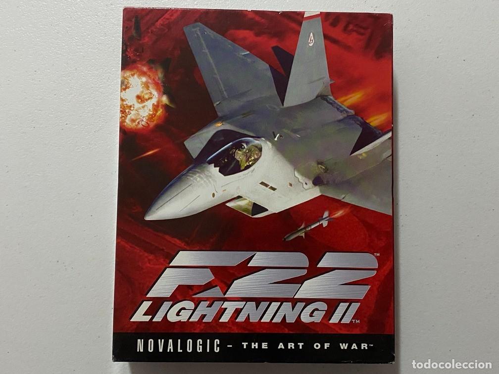 Videojuegos y Consolas: F-22 Lighthing II - PC Videojuego Caja grande cart&oacute;n Big Box