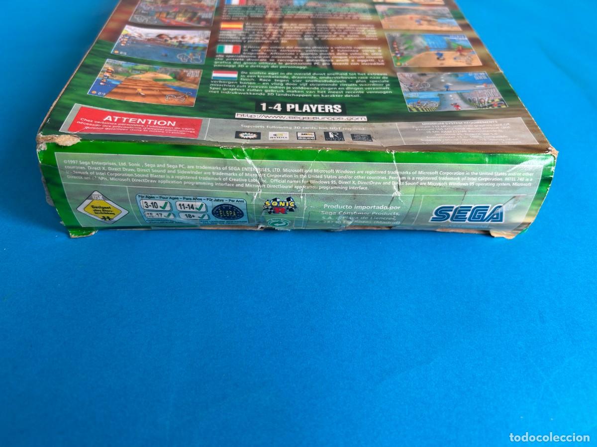 Videojuegos y consolas: JUEGO PC SONIC R - CAJA DE CARTON - Foto 8
