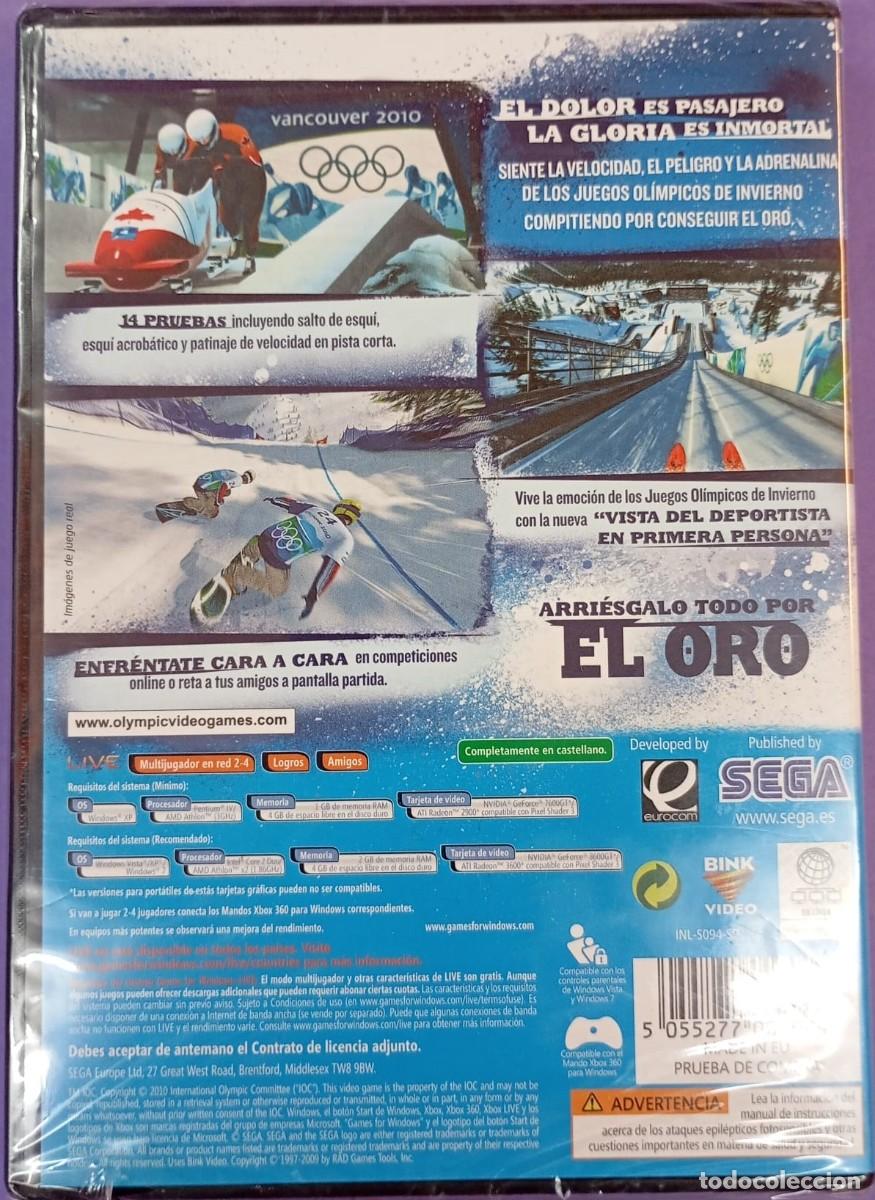 Videojuegos y consolas: VANCOUVER 2010 - JUEGO PC - Foto 2