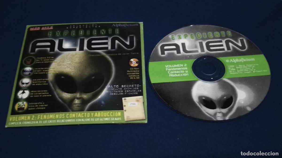Videojuegos y Consolas: CD-ROM Revista M&Aacute;S ALL&Aacute; - Expediente ALIEN Volumen 2 - Fen&oacute;menos, Contacto y Abducci&oacute;n - 1999