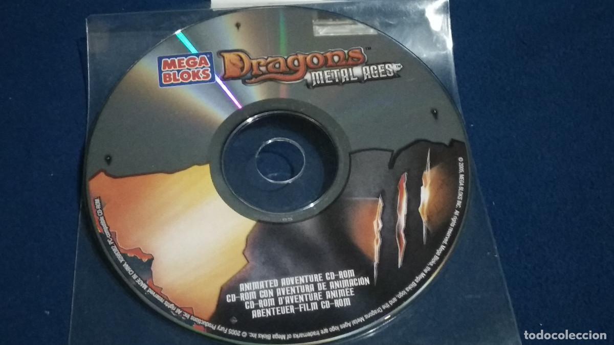 Videojuegos y Consolas: MEGA BLOKS DRAGONS METAL AGES CD-ROM