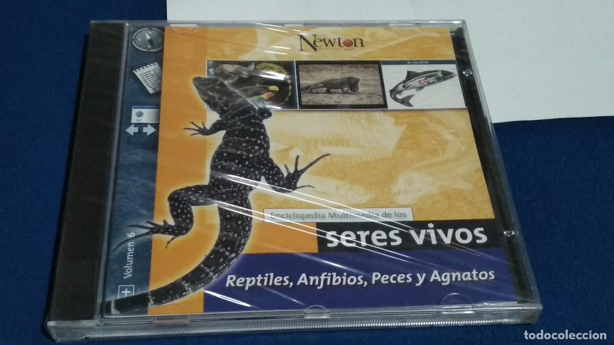 Videojuegos y Consolas: ENCICLOPEDIA MULTIMEDIA DE LOS SERES VIVOS /REPTILES, ANFIBIOS, PECES Y AGNATOS - N&ordm; 6 PC CD-ROM.