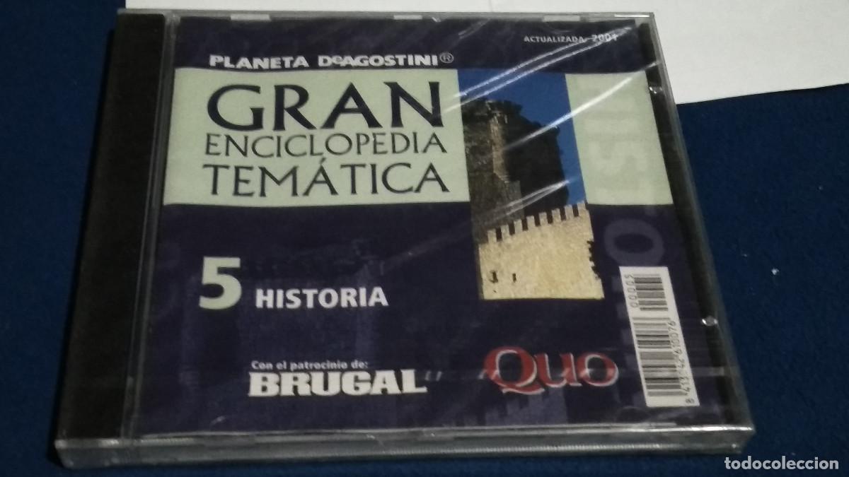 Videojuegos y Consolas: GRAN ENCICLOPEDIA TEM&Aacute;TICA QUO / HISTORIA - N&ordm; 5 PC/MAC. PRECINTADO 2001