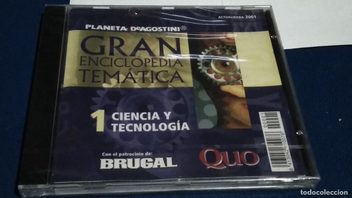 Videojuegos y Consolas: GRAN ENCICLOPEDIA TEM&Aacute;TICA QUO / CIENCIA Y TECNOLOG&Iacute;A - N&ordm; 1 PC/ CD ROM. PRECINTADO 2001