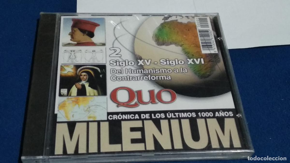 Videojuegos y Consolas: CR&Oacute;NICA DE LOS &Uacute;LTIMOS 1000 A&Ntilde;OS MILENIUM QUO / - N&ordm; 2 PC/ CD ROM. PRECINTADO 2001