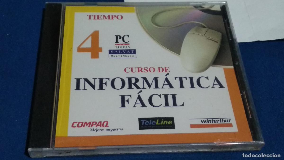 Videojuegos y Consolas: CURSO DE INFORM&Aacute;TICA F&Aacute;CIL / TIEMPO N&ordm; 4 PC/ CD ROM. PRECINTADO