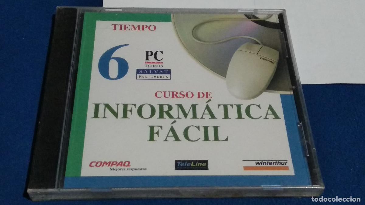 Videojuegos y consolas: CURSO DE INFORM&Aacute;TICA F&Aacute;CIL / TIEMPO N&ordm; 6 PC/ CD ROM. PRECINTADO - Foto 1