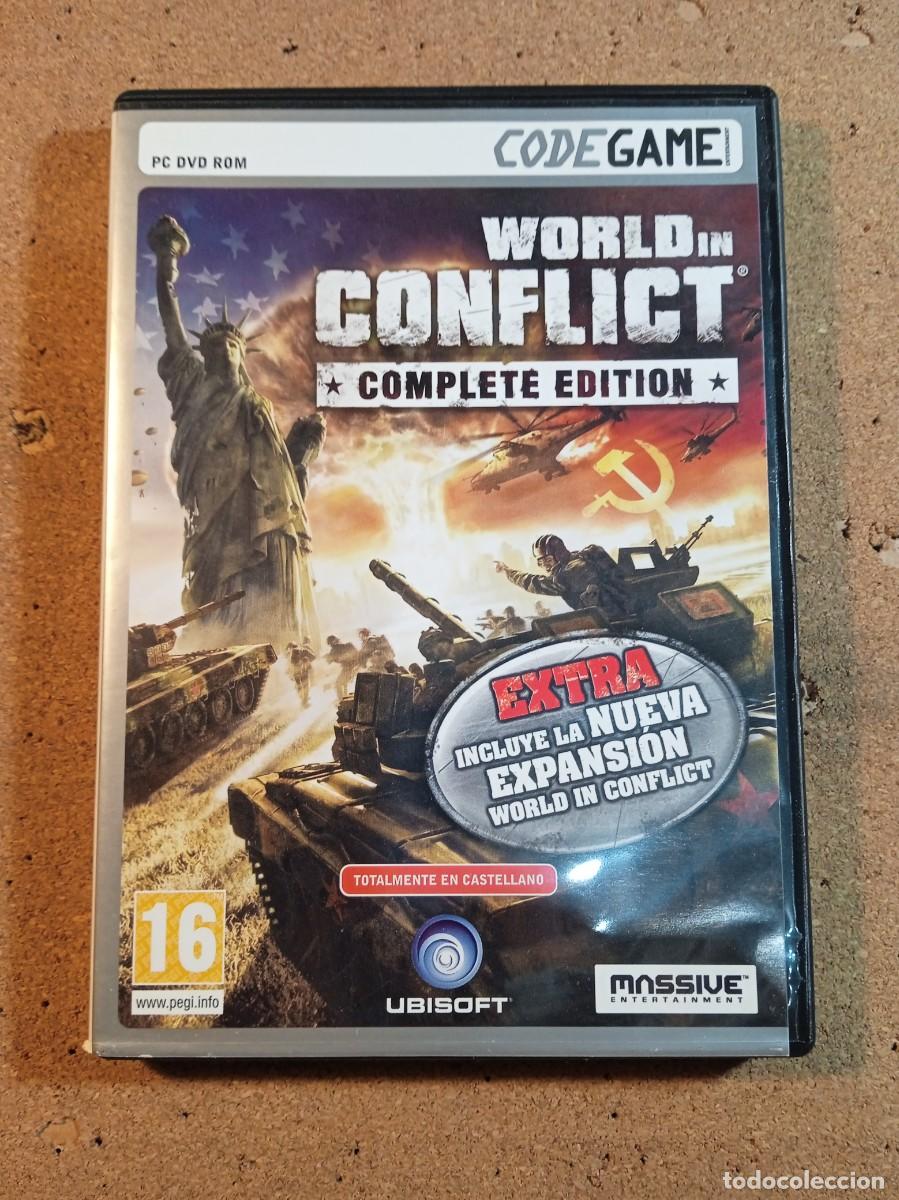 Videojuegos y Consolas: JUEGO PC WORLD IN CONFLICT COMPLETE EDITION