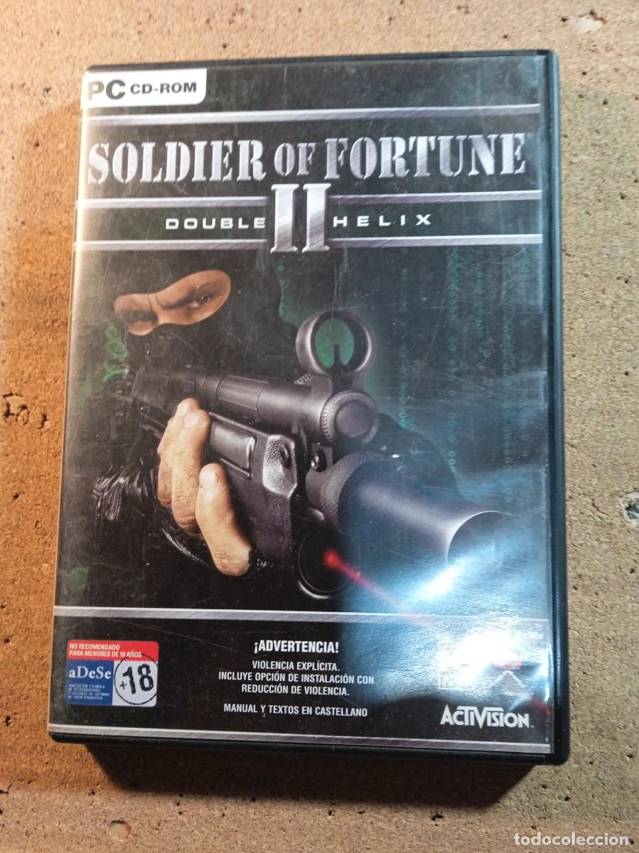 Videojuegos y Consolas: JUEGO PC SOLDIER OF FORTUNE II DOUBLE HELIX 2 DISCOS