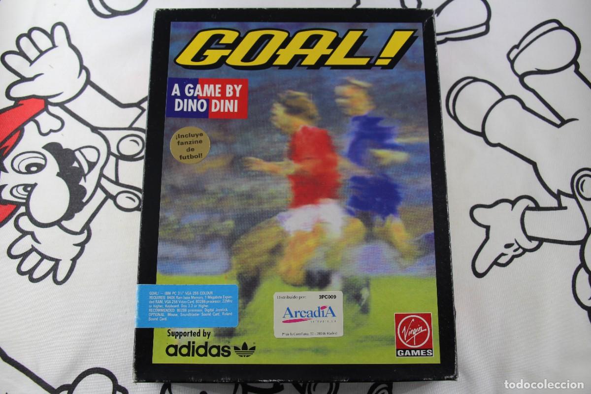 Videojuegos y Consolas: PC IBM 3,5 ARCADIA GOAL ! A GAME BY DINO DINI MUY BUEN ESTADO