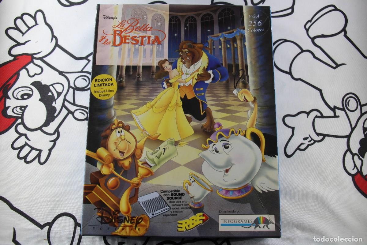 Videojuegos y Consolas: PC IBM 3,5 ERBE DISNEY LA BELLA Y LA BESTIA MUY BUEN ESTADO